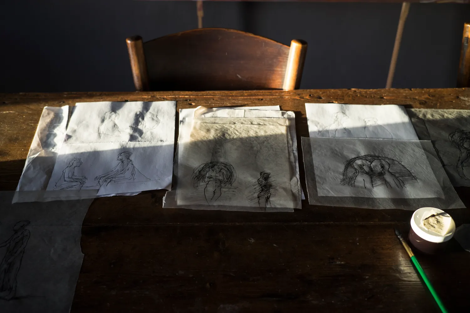 From the series "Vom Affen und vom Pfau"